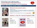 Ninas private Amateur Homepage mit 1236 kostenlosen Fotos